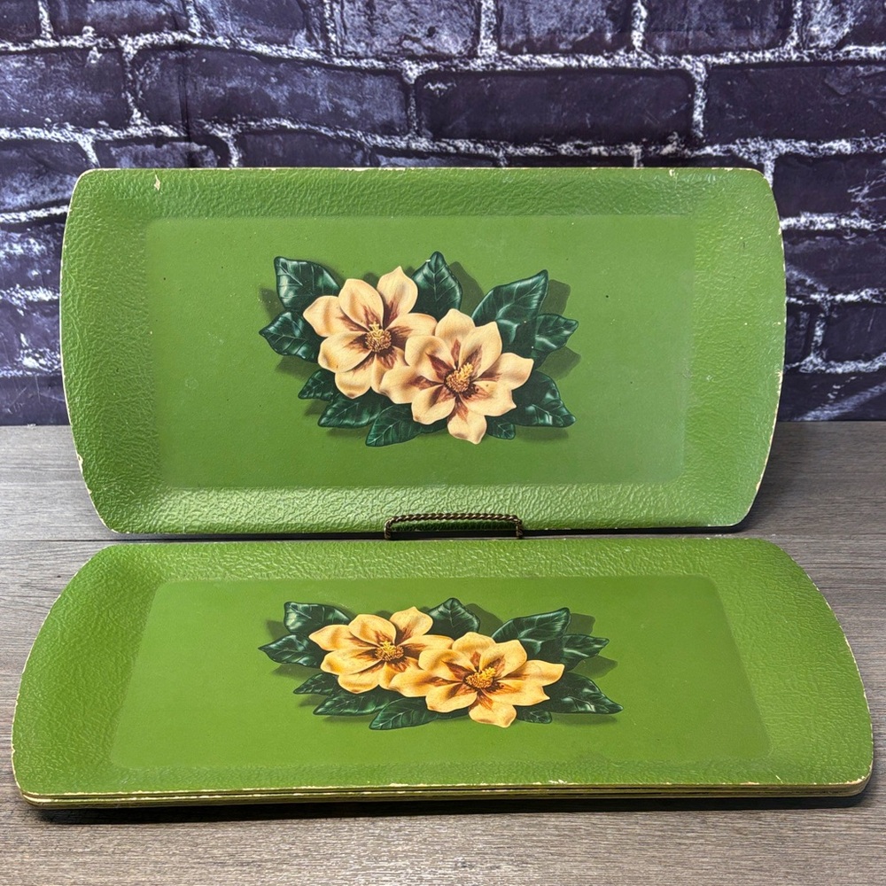Vintage Kentley Magnolia Trays